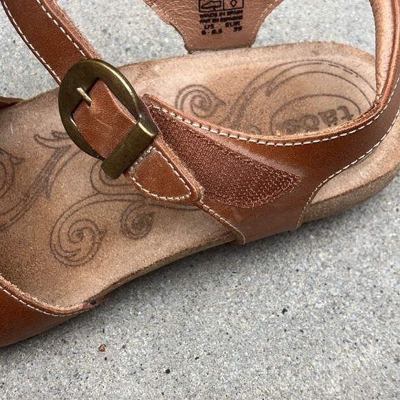 Women’s Brown Leather Taos Sandals Size EU 39 - Picture 6 of 9